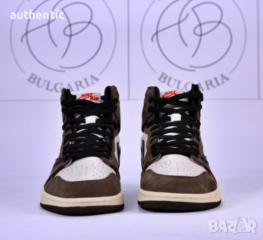 Nike Air Jordan 1 x Travis Scott, Travis Scott Fragment Мъжки Дамски Маратонки, снимка 3 - Ежедневни обувки - 34310745