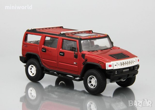 Hummer H2 SUV 2002 - мащаб 1:43 на Cararama моделът е нов в кутия, снимка 1 - Колекции - 43953805