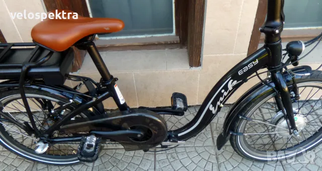 Електрически ЕНИК Изи- сгъваем "пони" ! На 170 км. Като НОВ ! 20 цола !, снимка 13 - Велосипеди - 50243616