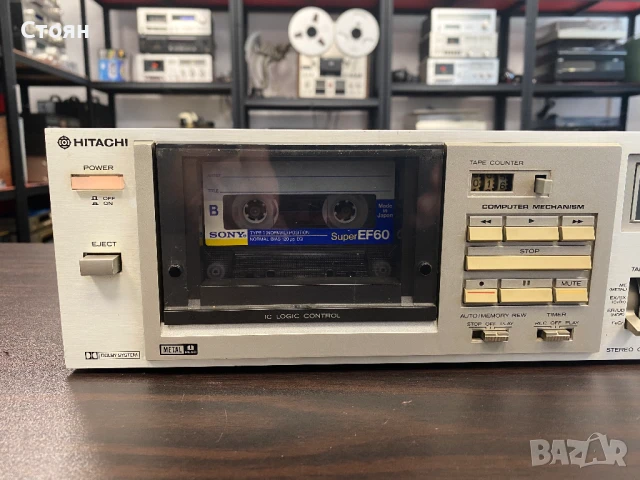 Касетен дек Hitachi, снимка 4 - Декове - 51368279