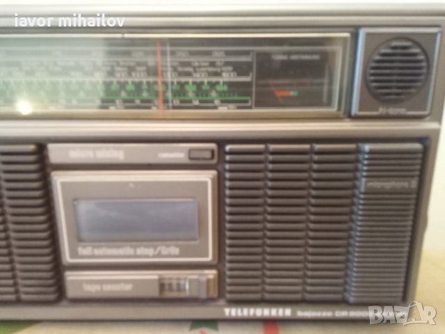 Telefunken CR-8000, снимка 6 - Радиокасетофони, транзистори - 43551314