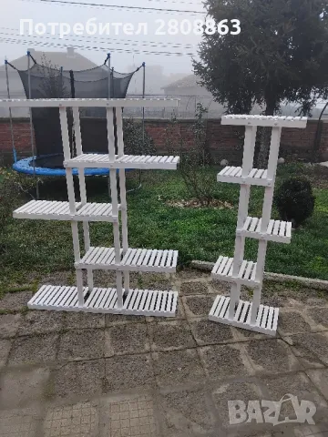 Цветарник етажерка от дърво , снимка 13 - Декорация за дома - 36359355