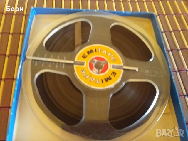 ЕМITAPE profesional ролка магнетофонна , снимка 4 - Декове - 28070425
