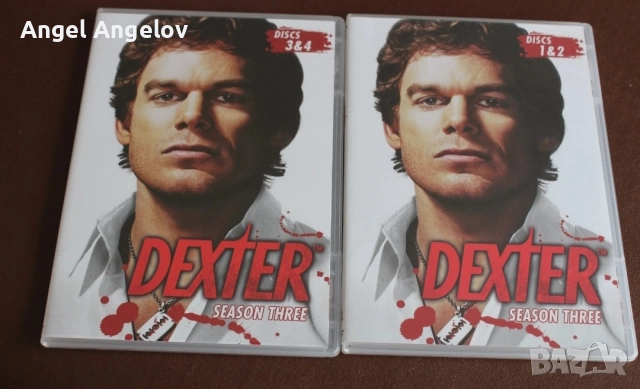 Dexter Season 3 there are 4 discs DVD, снимка 3 - DVD филми - 52796527