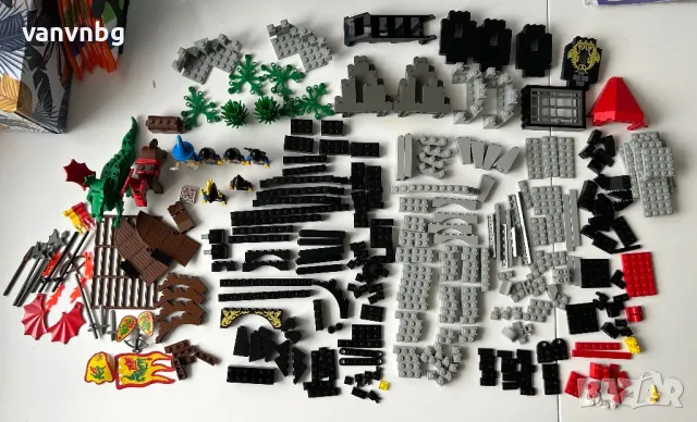 Lego Castle Fire Breathing Fortress 6082, снимка 3 - Конструктори - 49162657