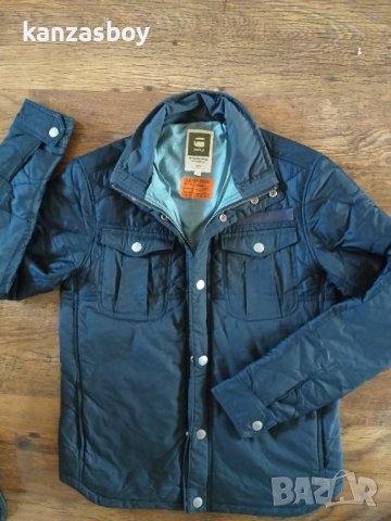 g-star filch jkt - страхотно мъжко яке КАТО НОВО, снимка 3 - Якета - 43383813