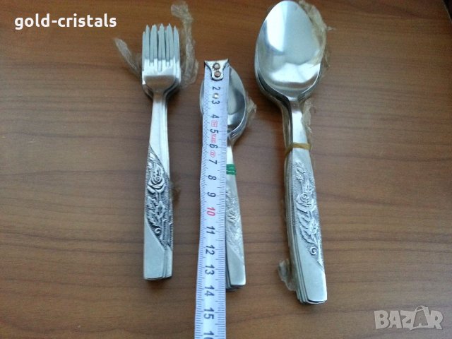 руски прибори за хранене вилици лъжици, снимка 4 - Антикварни и старинни предмети - 25175492