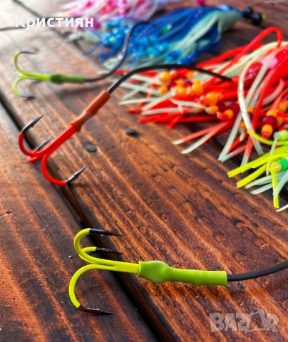 Сомски монтажи за кльонк и буй – ръчна изработка с висококачествени компоненти, снимка 3 - Такъми - 51086740