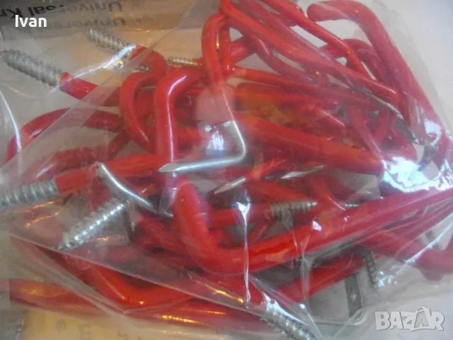 MEISTER НОВ НЕМСКИ ОРИГИНАЛЕН КОМПЛЕКТ КУКИ ЗА ОКАЧВАНЕ ТЕЖКИ НАТОВАРВАНИЯ 29 БРОЯ, снимка 17 - Други инструменти - 48922630