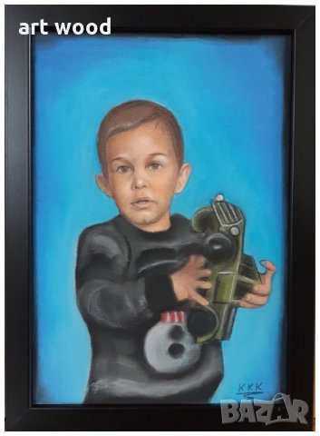 Детски и семейни портрети-ръчно рисувани, снимка 11 - Картини - 28968718