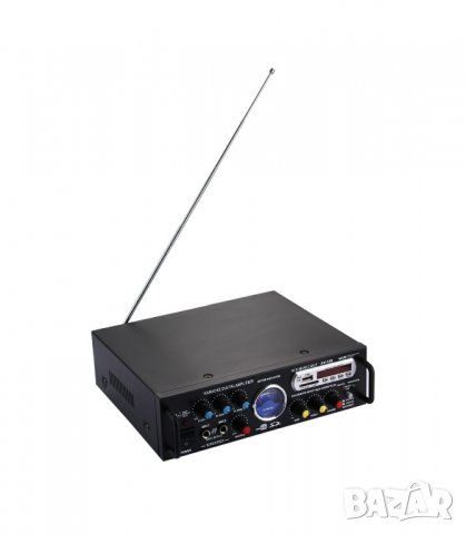 Караоке усилвател - модел UKC AV-339BT, снимка 2 - Ресийвъри, усилватели, смесителни пултове - 26901708