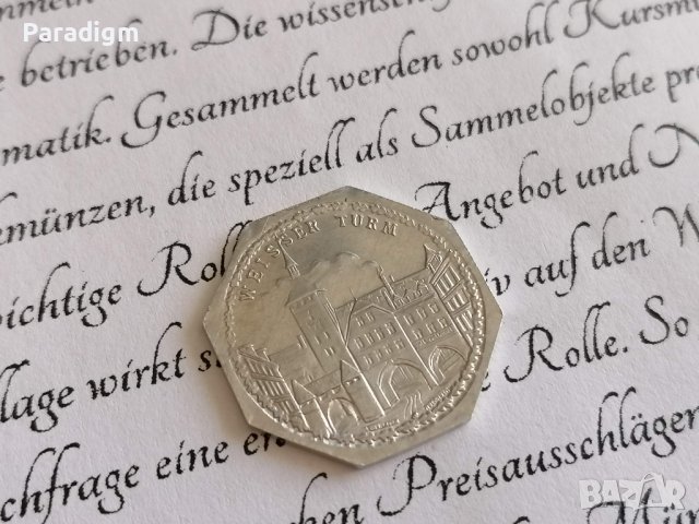 Райх монета - Германия - 20 пфенига | 1921г., снимка 1 - Нумизматика и бонистика - 39128913