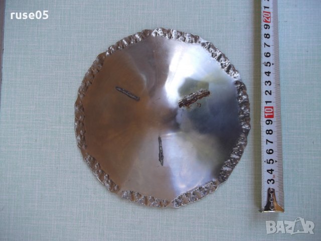 Чиния метална - 2, снимка 4 - Чинии - 28611889