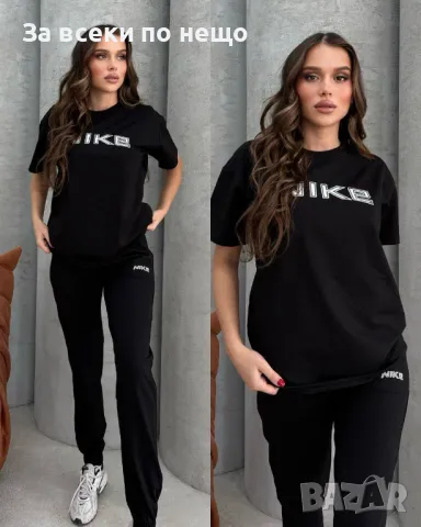 Nike Дамски Спортен Комплект🔝Дамски Спортен Екип Найк - 3 Налични Цвята Код A435, снимка 3 - Спортни екипи - 49886559