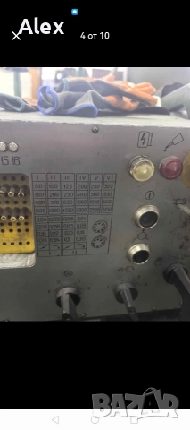 Револверен струг руски оборудван , снимка 10 - Стругове - 52646250