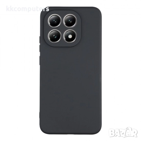 Силиконов кейс iPaky матиран, За Xiaomi 15T, Черен