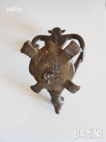 стара бронзова статуетка , снимка 2 - Антикварни и старинни предмети - 28600692
