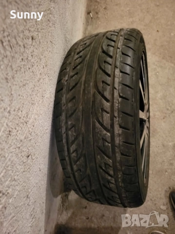 1бр. гума с джанта 225/45/17 подходяща за рез.гума, снимка 2 - Гуми и джанти - 52044590