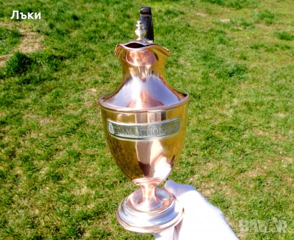 Медна кана за ракия,чай,кафе,медна вода,с капак. , снимка 11 - Антикварни и старинни предмети - 32380871