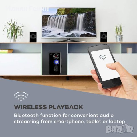 Субуфер с тонколонки, снимка 2 - Аудиосистеми - 43454609