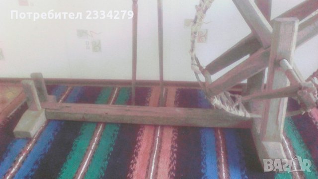 Стар чекрък от стари времена. Ръчно изработен от дърво., снимка 5 - Антикварни и старинни предмети - 32591773