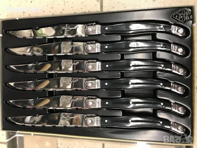 Ножове и вилици Lou Laguiole Basic  Комплект 6 бр , снимка 9 - Прибори за хранене, готвене и сервиране - 35152527