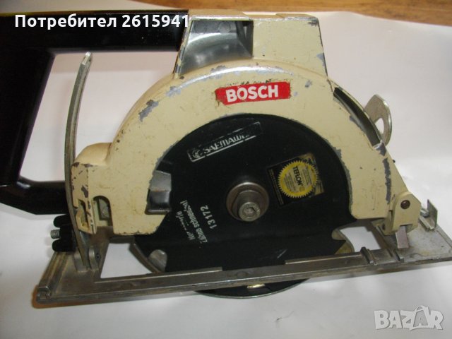 Bosch-Приставка Ръчен Циркуляр За Бормашина-Немска-Бош--Почти Нова-С Диск, снимка 5 - Други инструменти - 28288291