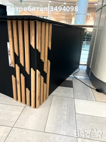 Търговски щанд / павилин /киоск 3x2 Модерен MDF + LED, снимка 5 - Стелажи и щандове - 53566351