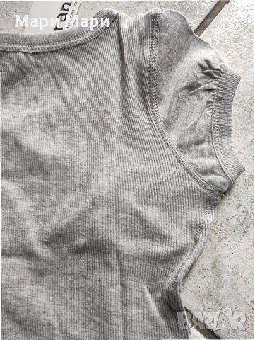 Блуза сив рипс размер ХS, снимка 4 - Тениски - 28163633