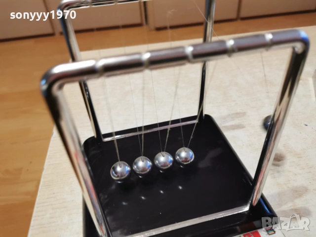 Перпетуум-мобиле с метални топчета 0701261858, снимка 5 - Колекции - 53024121