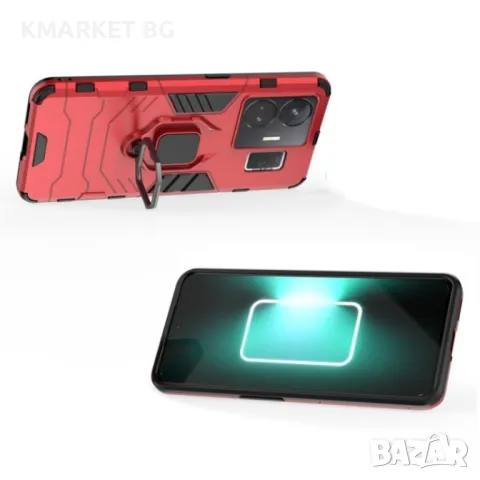 Realme GT Neo 5 5G / GT3 5G Удароустойчив Ring Holder Калъф и Протектор, снимка 4 - Калъфи, кейсове - 48907571