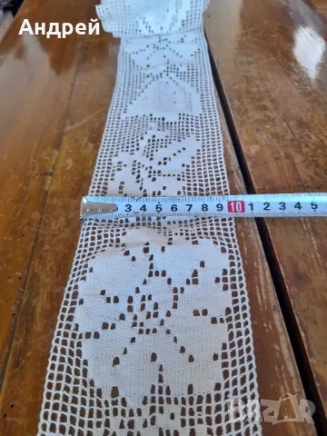 Стара дантела #27, снимка 4 - Антикварни и старинни предмети - 50131003