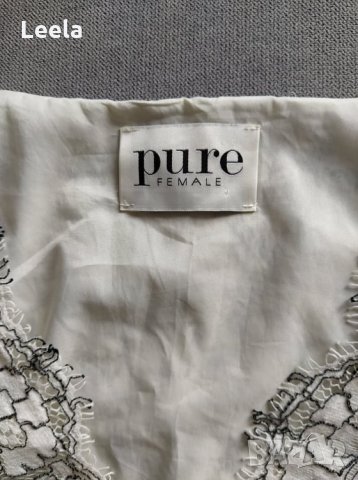 Рокля от дантела Pure Female, снимка 5 - Рокли - 28887026