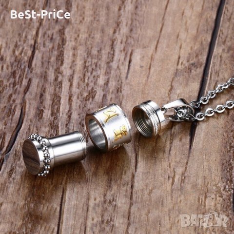 Висулка тайник за хапче вариант 2 , снимка 3 - Колиета, медальони, синджири - 32385518