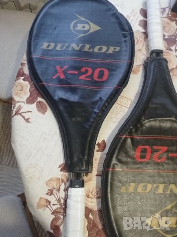 Тенис ракети Dunlop X-20, снимка 2 - Тенис - 38035454