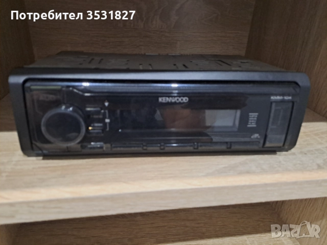 Kenwood kmm 204 Mp3 плеър и тонколони Super Sound, снимка 1