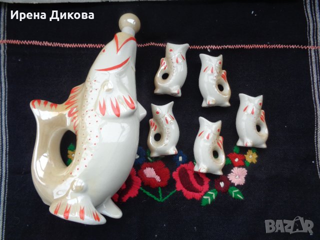 Продавам порцеланов сервиз / Риби, снимка 4 - Колекции - 40411934