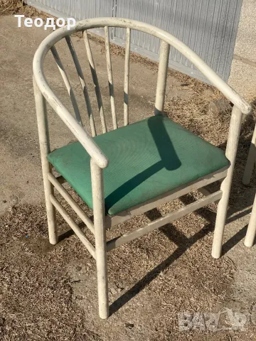 Градински дървени столове , снимка 6 - Градински мебели, декорация  - 50078704