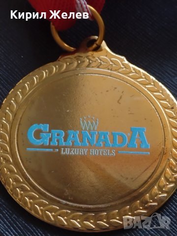 Медал 🏅 GRANADA ART SPORT ACADEMY за КОЛЕКЦИЯ ДЕКОРАЦИЯ 25961, снимка 6 - Антикварни и старинни предмети - 43670438