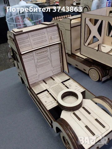 Подаръчен камион с възможност за персонализация , снимка 9 - Аксесоари и консумативи - 50453597