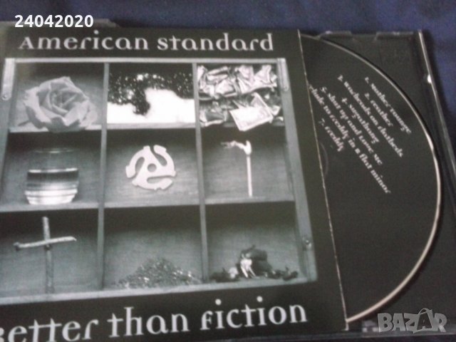 American Standard ‎– Better Than Fiction матричен диск с книжка