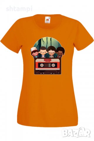 Дамска Тениска Stranger Things 4,Филм,Сериал,, снимка 9 - Тениски - 37314691