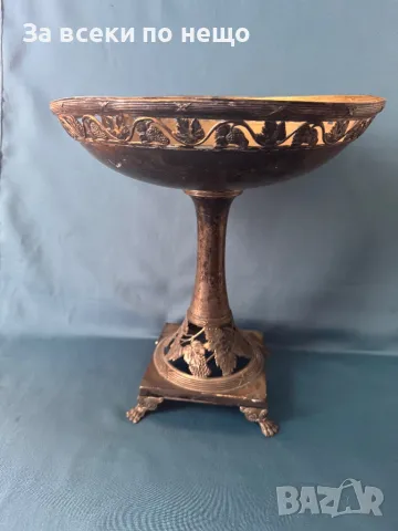 Немска стара посребрена фруктиера с маркировки - WMF