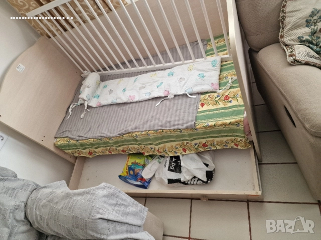 детско легло с матрак 140х80, снимка 2 - Спални и легла - 52087561