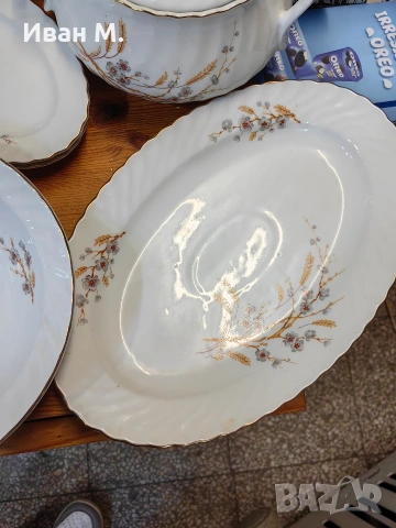 стар български порцеланов сервиз , снимка 5 - Антикварни и старинни предмети - 53509642