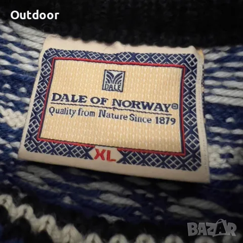 Мъжки вълнен пуловер Dale of Norway, размер XL, снимка 4 - Пуловери - 48677149