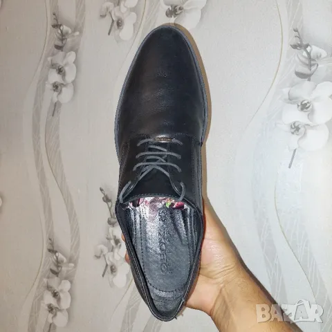 Официални кожени обувки Geox номер 44, снимка 6 - Официални обувки - 47498575