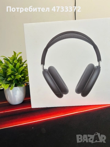 AirPods max черни с гаранция до 2027г.