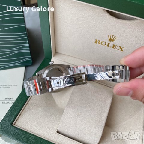 Мъжки часовник Rolex Oyster Perpetual Datejust с автоматичен механизъм, снимка 4 - Луксозни - 36714782