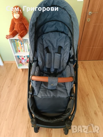 Бебешка количка Tutek GRANDER Play 3в1 G3 + ПОДАРЪК, снимка 7 - Детски колички - 51316244